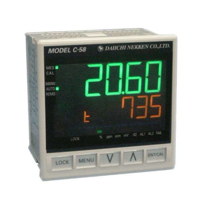 Zirconia sensing oxygen sensor TB-IIG series + Control unit C-58 - Image 2